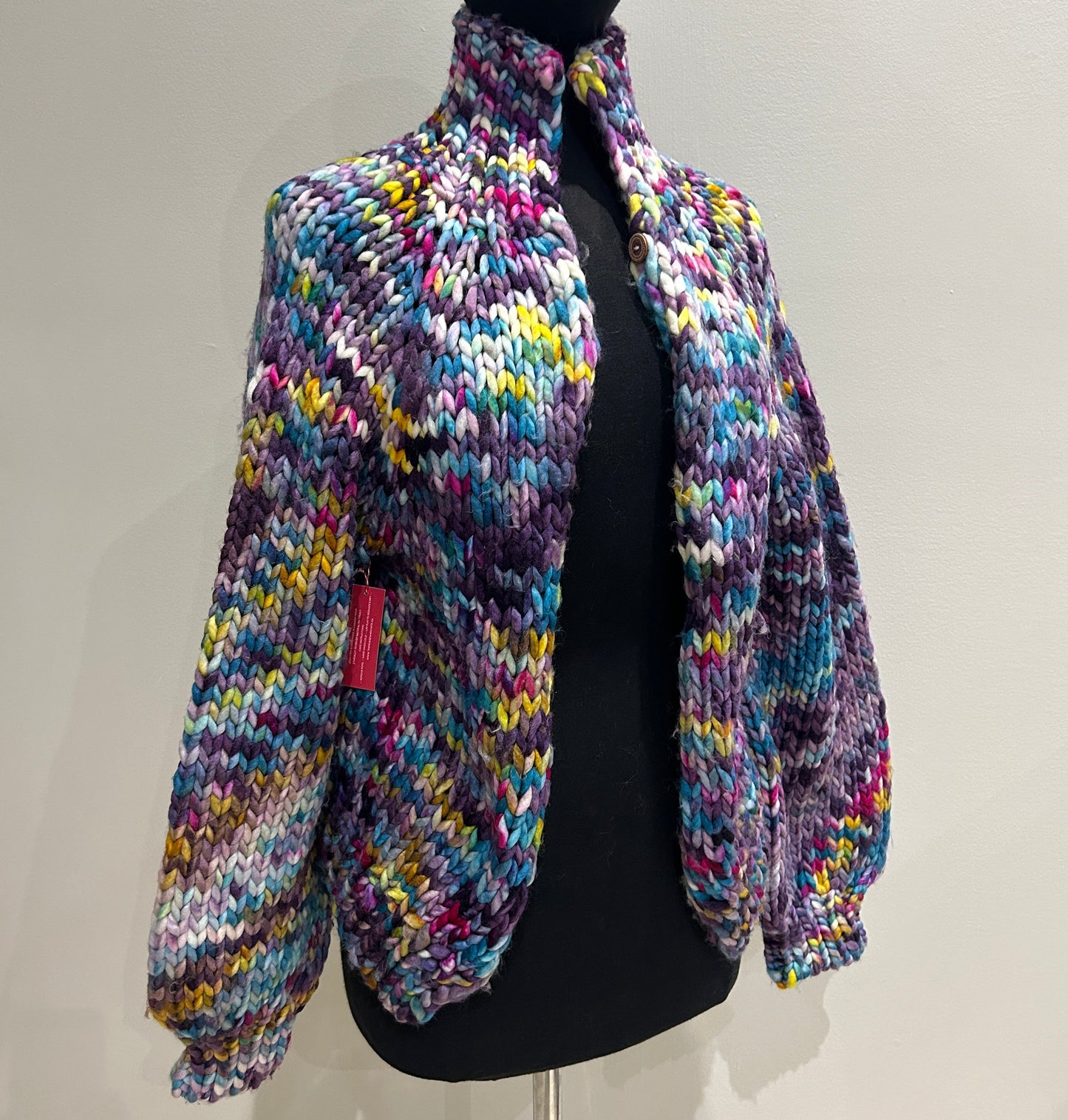 In To The Woods Cardigan- "Night Drifter" - MEDIUM