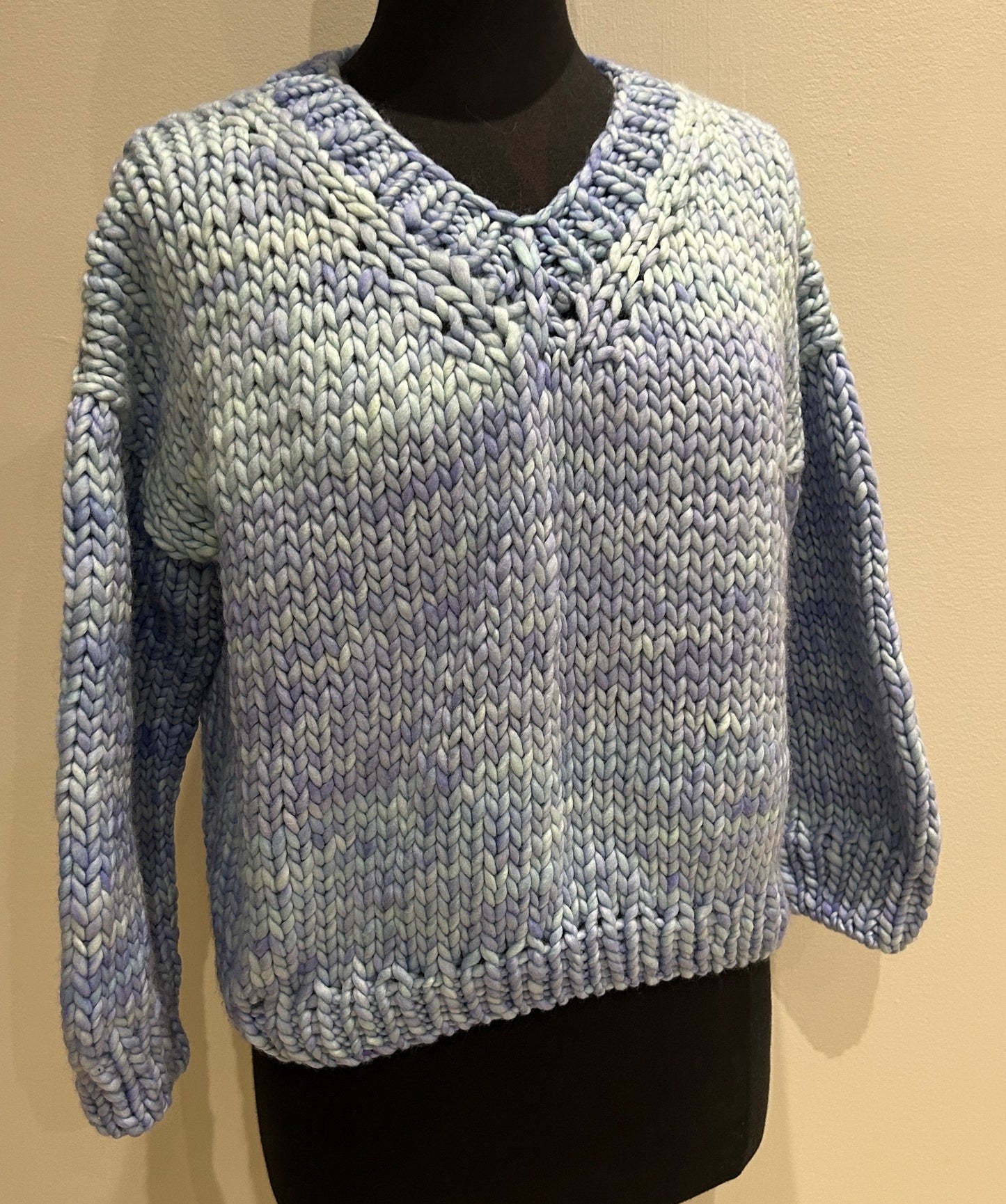 Lakeside Pullover Aquamarine- SMALL