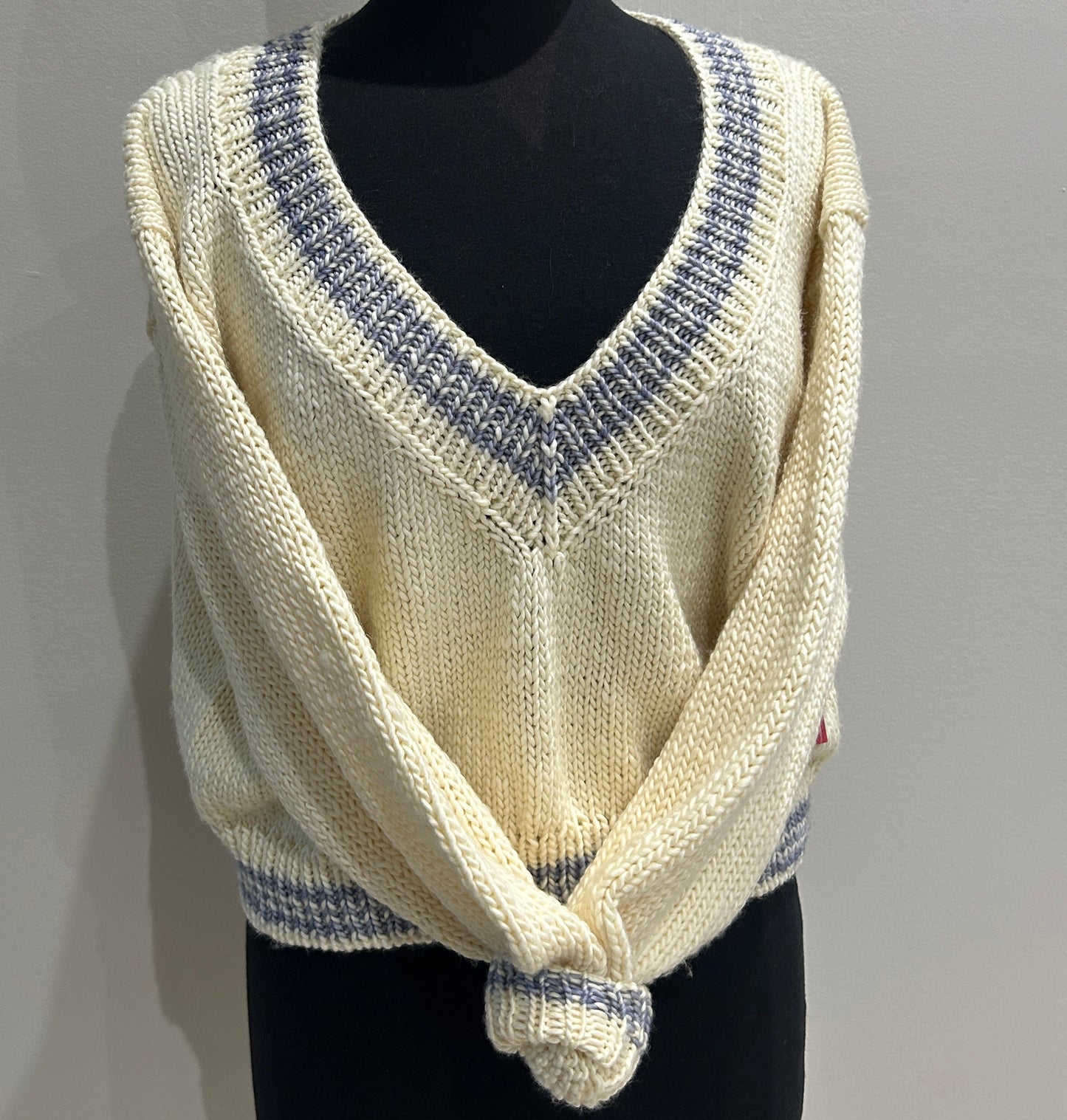 Lakeside Pullover Natural & Polar Morn LIGHT- Large