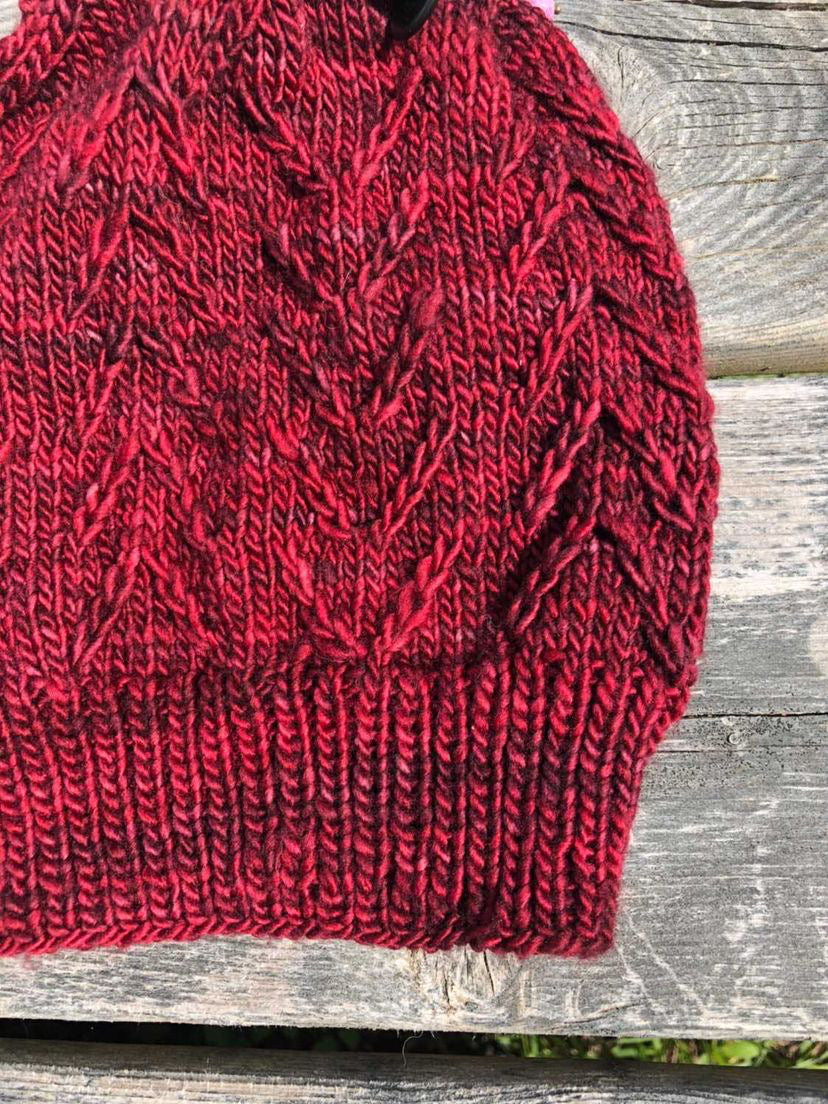 PDF PATTERN ONLY: Arrowhead Toque