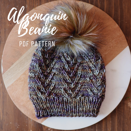 PDF PATTERN ONLY Algonquin Beanie