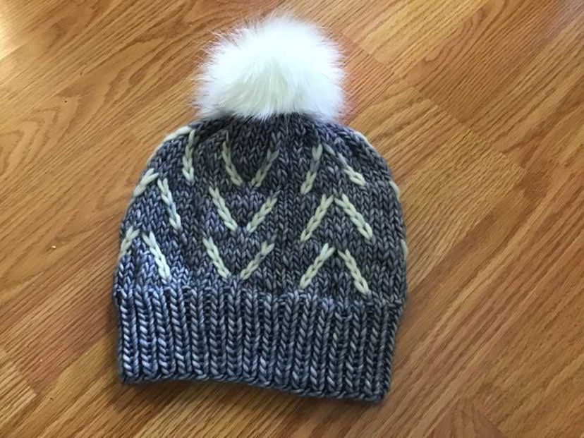 PDF PATTERN ONLY: Arrowhead Toque