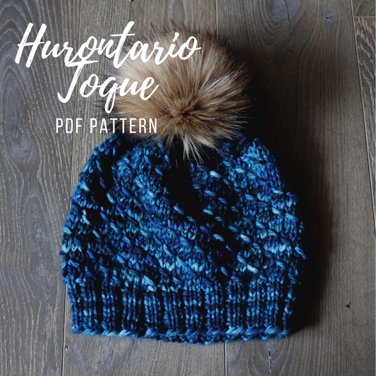 PDF PATTERN ONLY Hurontario Toque