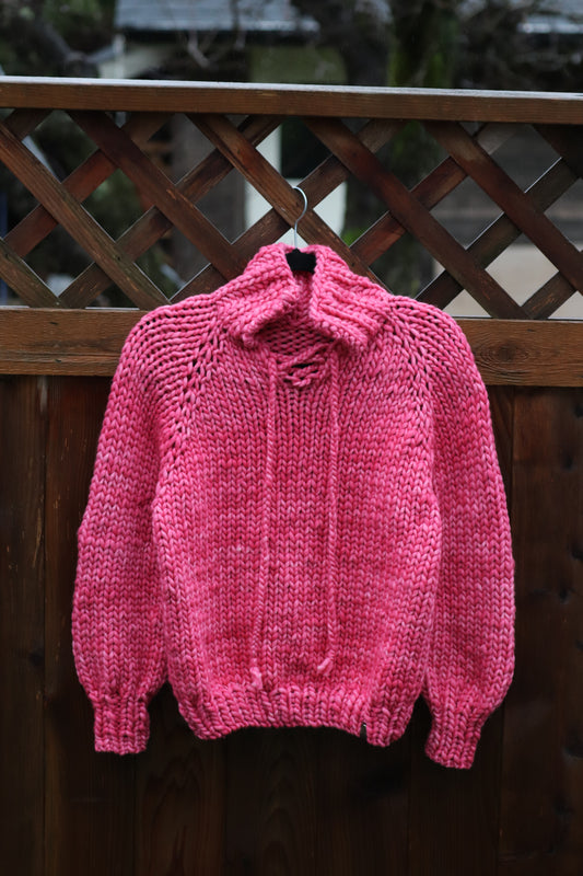 Fisherman's Pullover in Cactus Flower MEDIUM