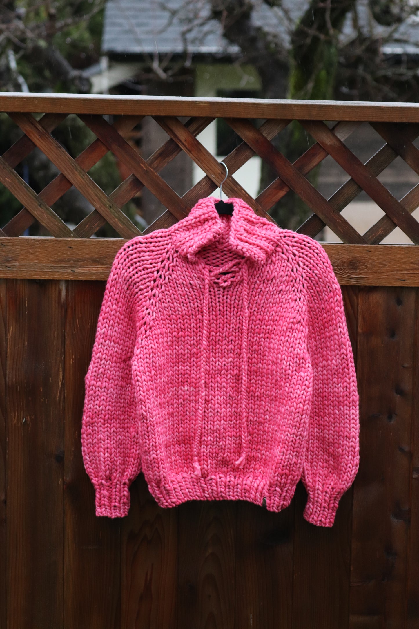 Fisherman's Pullover in Cactus Flower MEDIUM