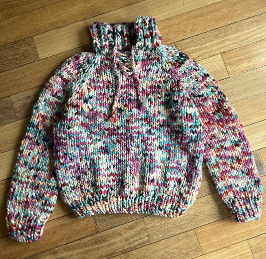 Fisherman’s Pullover in Penstemon LARGE