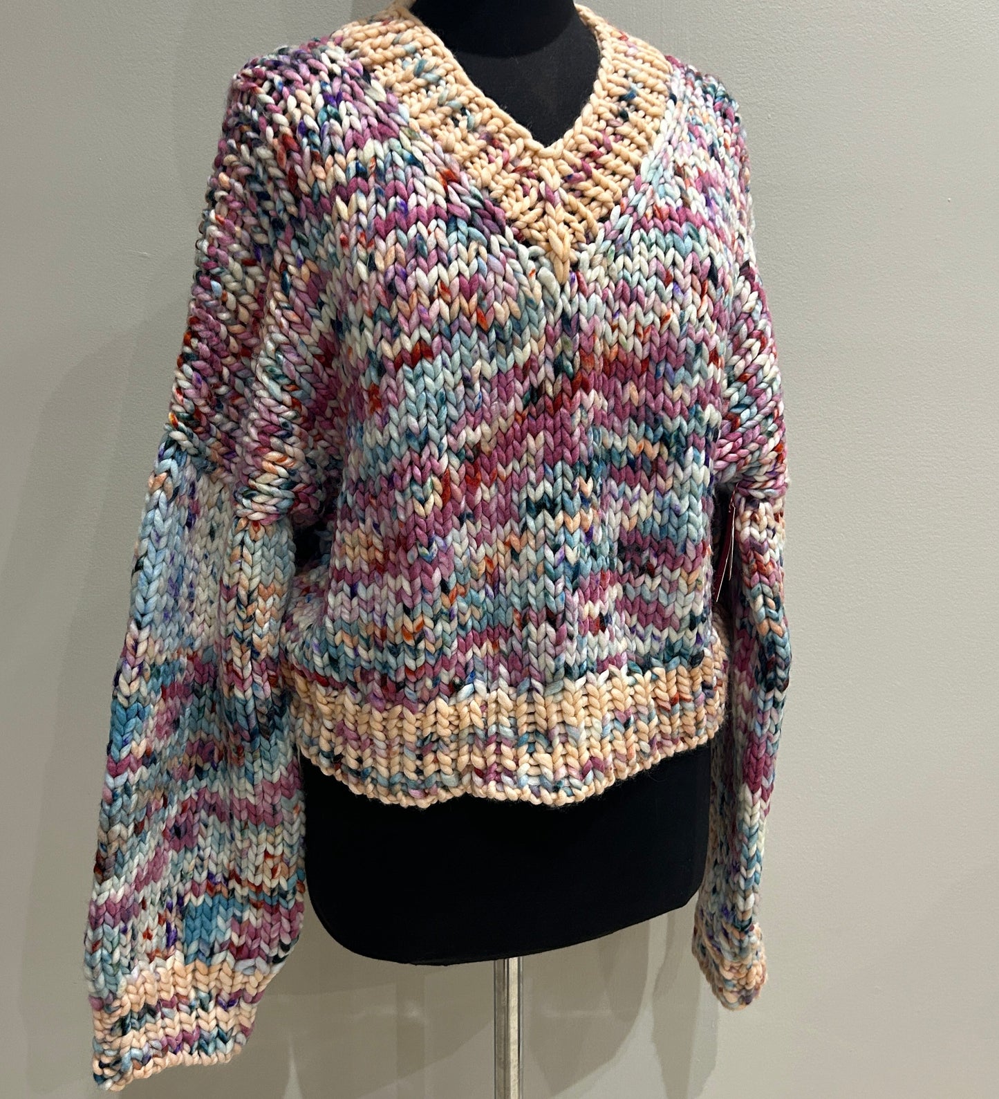 Lakeside Pullover Penstemon & Melon MEDIUM