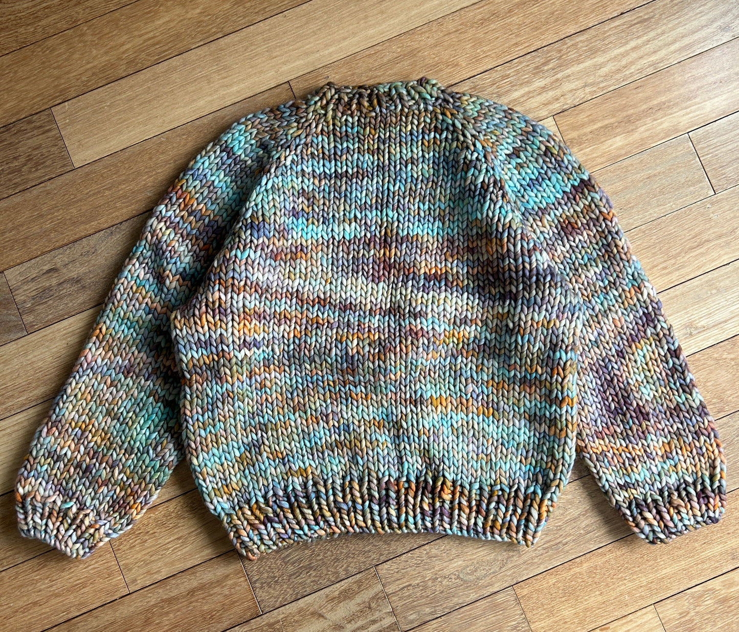 Pollett's Cove Pullover in Amphibian LARGE