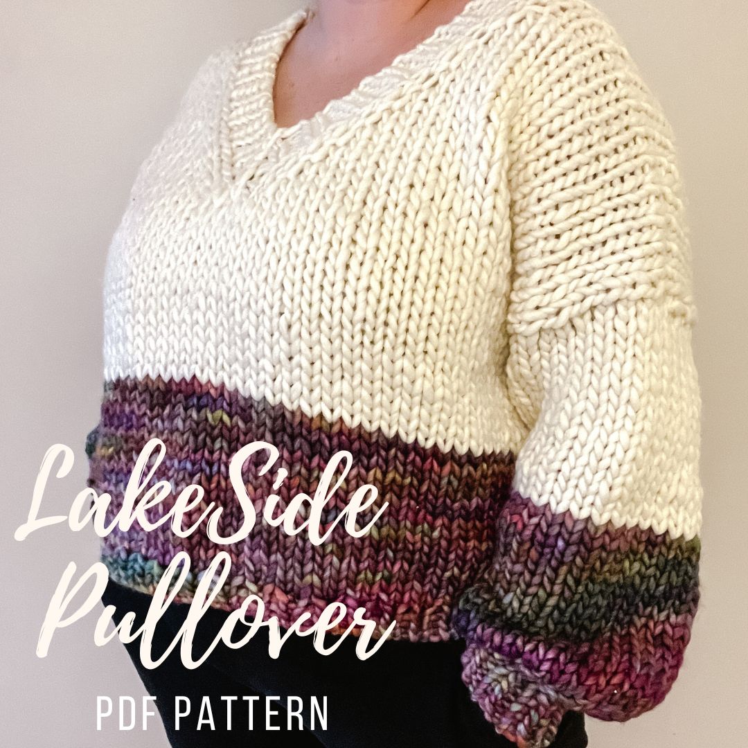 PDF PATTERN ONLY: Lakeside Pullover