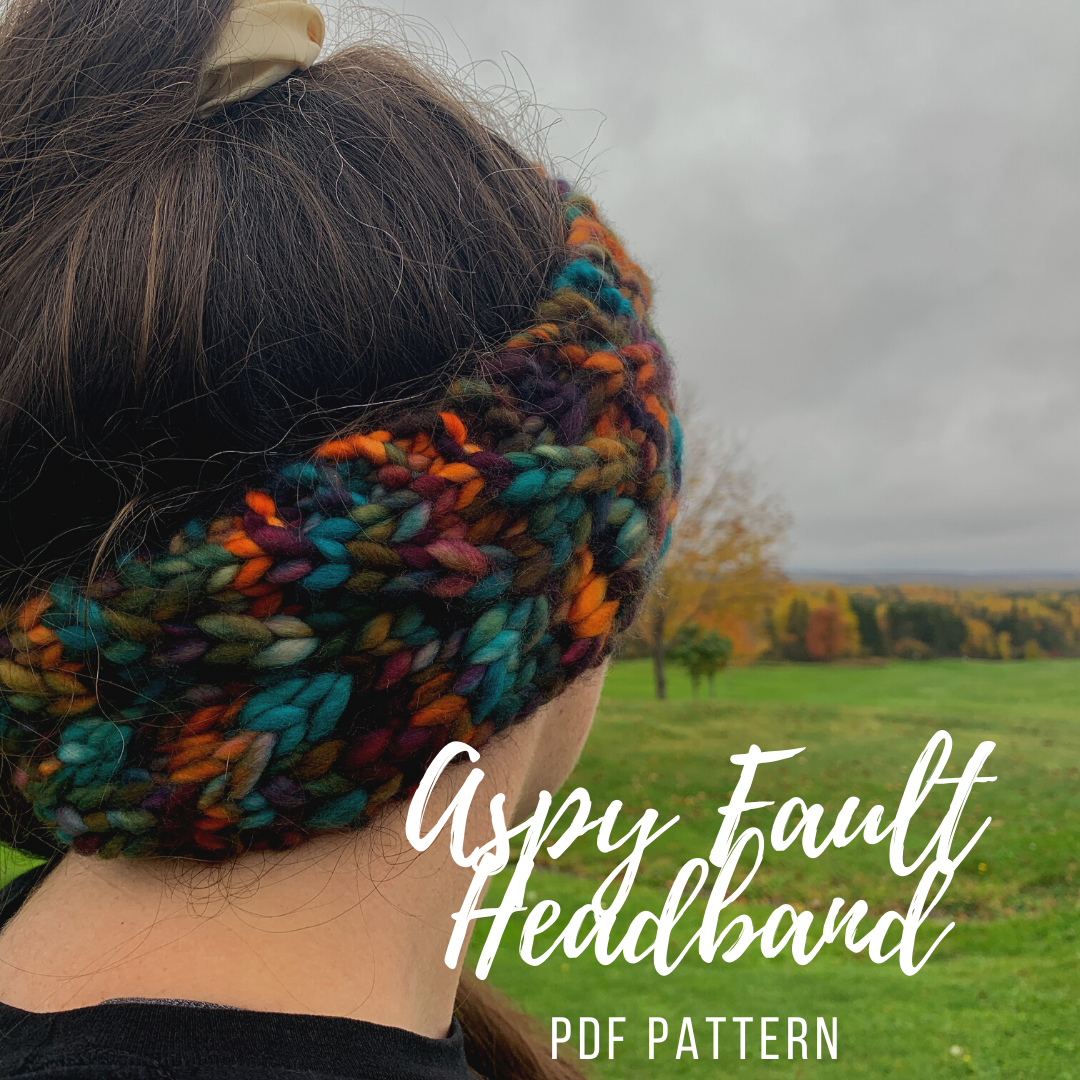 PDF PATTERN ONLY: Aspy Fault Headband