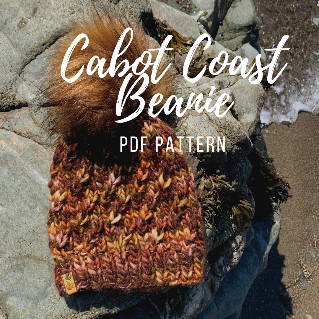 PDF PATTERN ONLY Cabot Coast Beanie