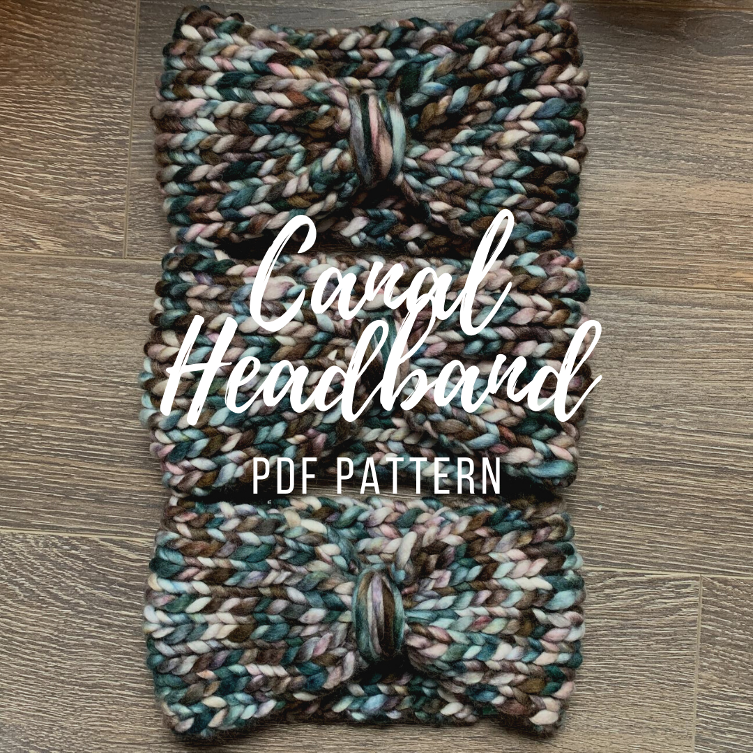 PDF PATTERN ONLY Canal Headband