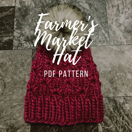 PDF PATTERN ONLY The Farmers Market Hat