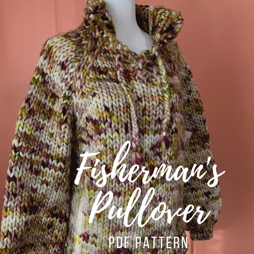 PDF PATTERN ONLY Fisherman's Pullover
