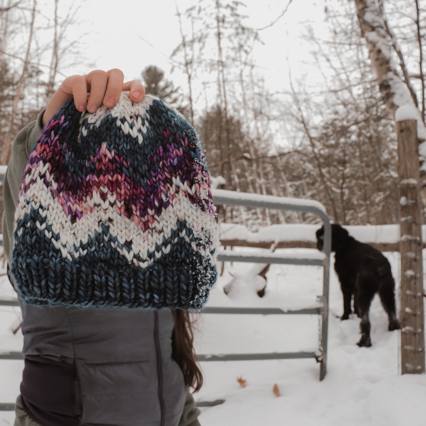 PDF PATTERN ONLY: Moonstone Toque