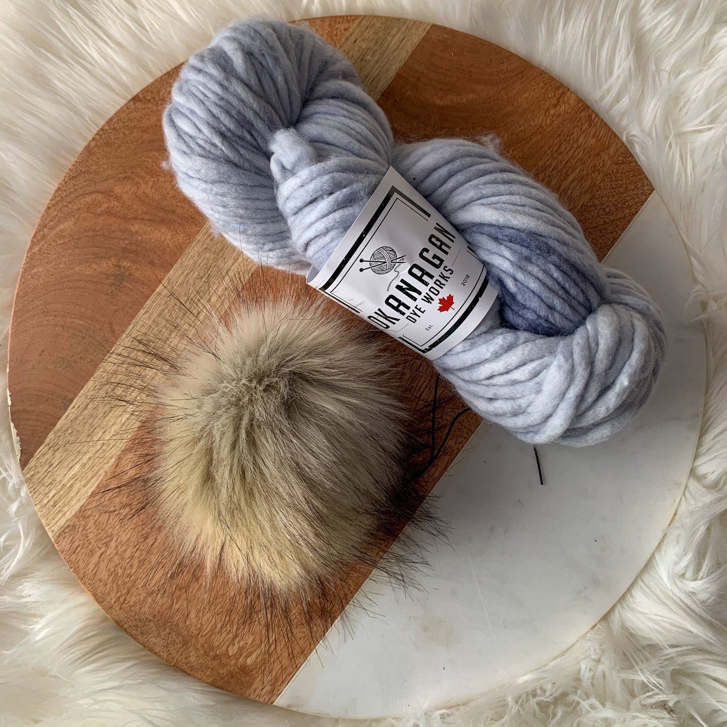 Knitting Kit: Sleepless from Okanagan Dye Works