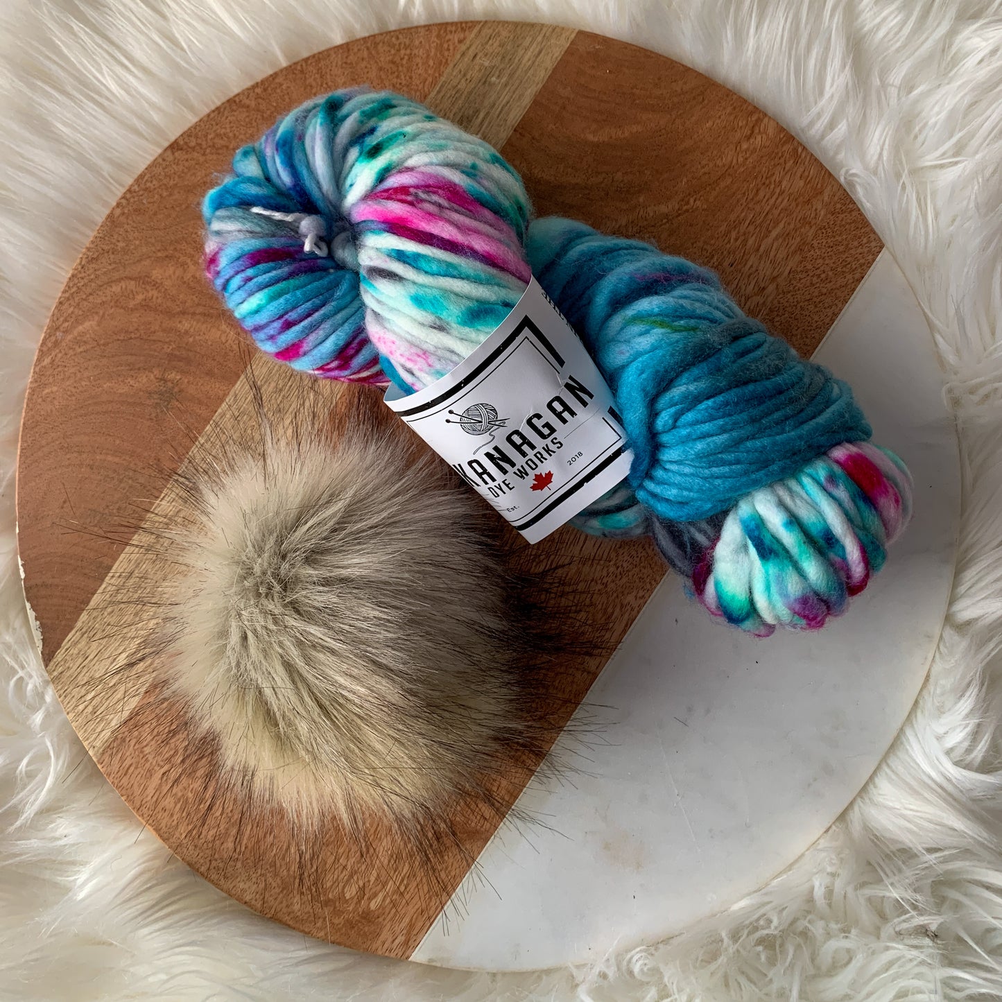 Knitting Kit: Night Drifter from Okanagan Dye Works