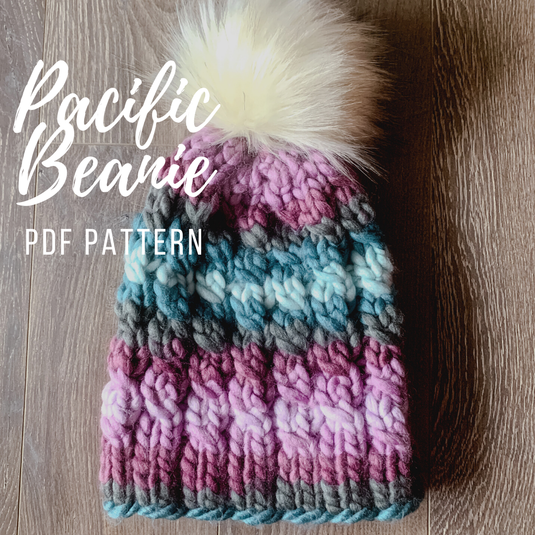 PDF PATTERN ONLY Pacific Beanie