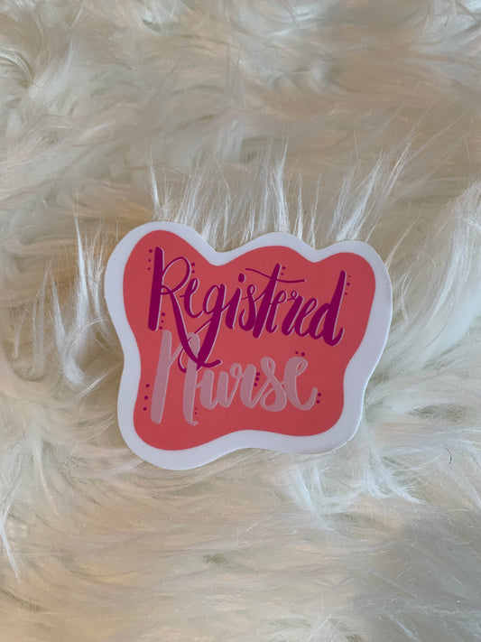 Registered Nurse Sticker